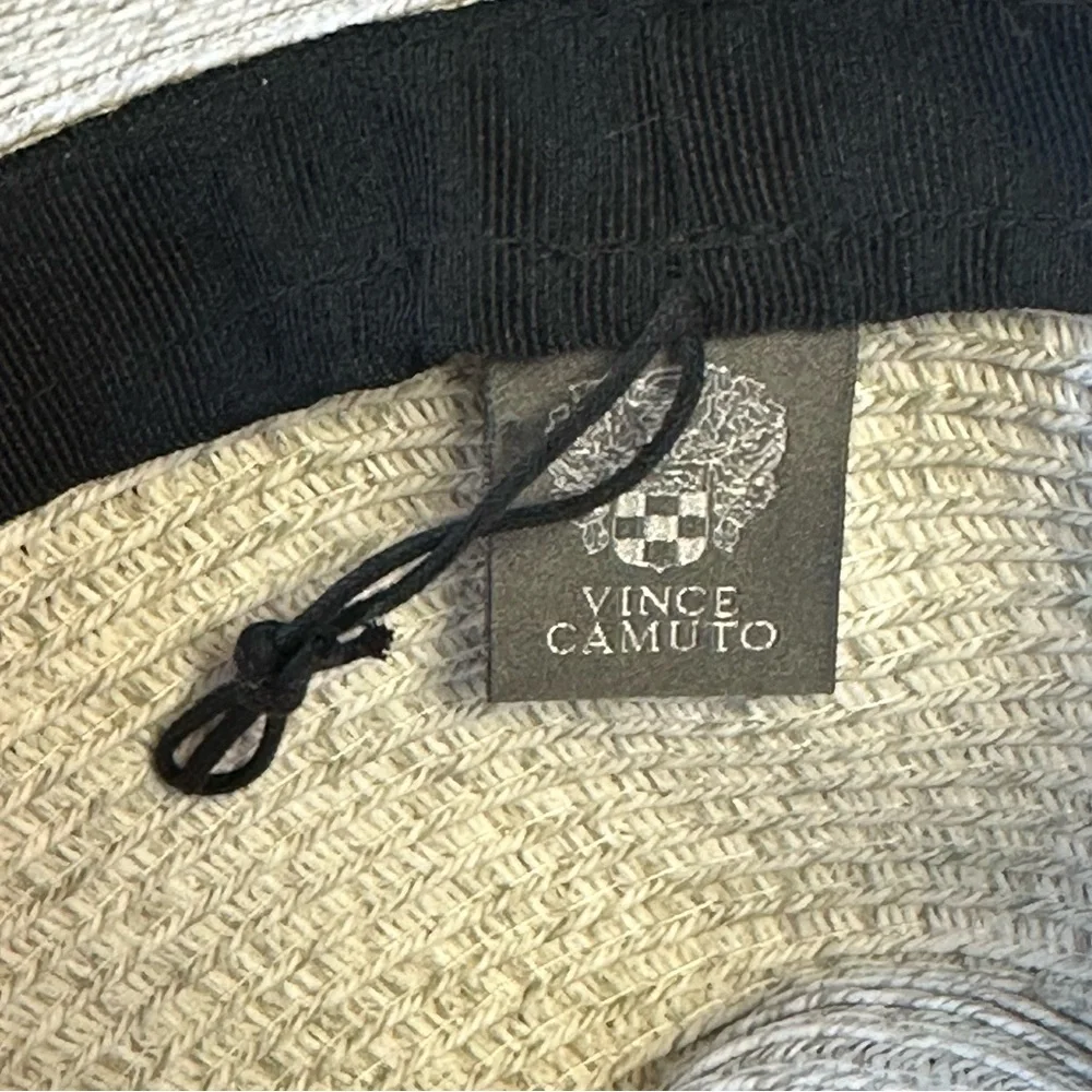 NWOT Vince Camuto Paper Fedora Hat - One Size